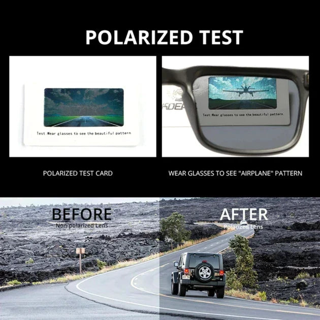 Okulary Przeciwsłoneczne Polaryzacyjne KDEAM Navi Forest