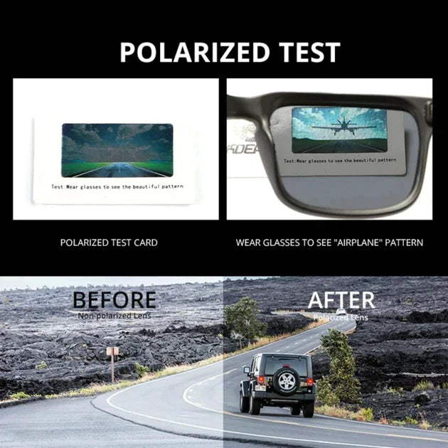 Okulary Przeciwsłoneczne Polaryzacyjne KDEAM Navi Ice