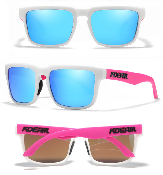 Okulary Przeciwsłoneczne Polaryzacyjne KDEAM Navi Pink