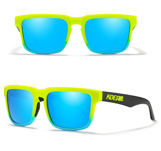 Okulary Przeciwsłoneczne Polaryzacyjne KDEAM Navi Lime