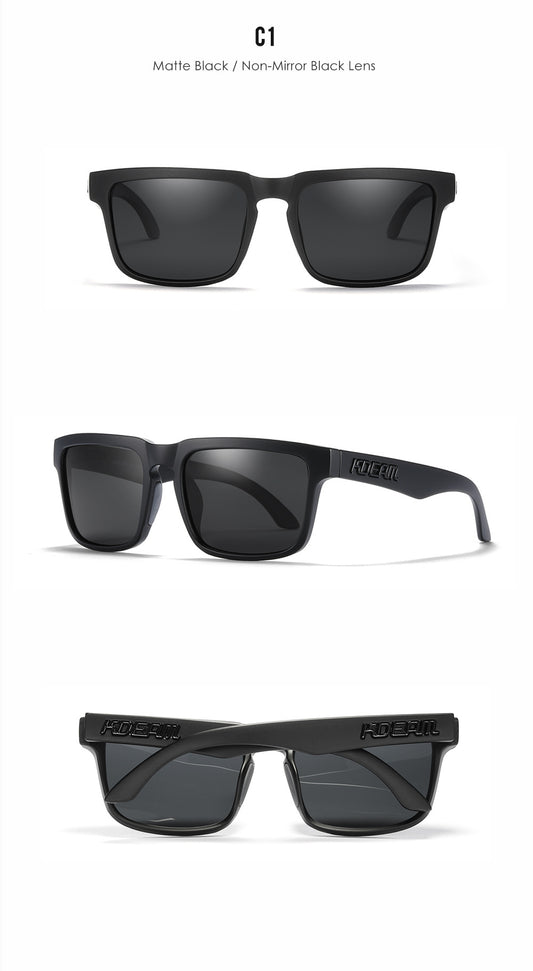 Okulary Przeciwsłoneczne Polaryzacyjne KDEAM Navi Black