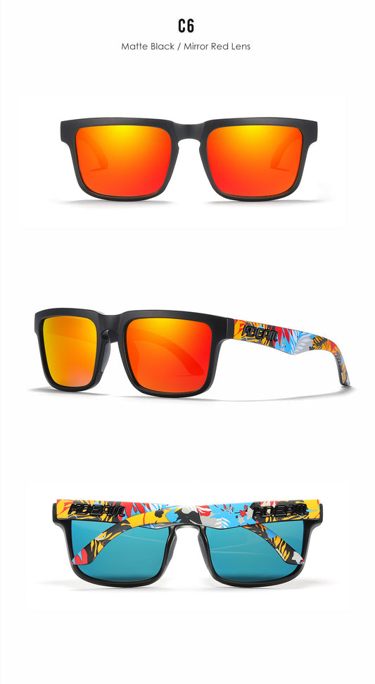 Okulary Przeciwsłoneczne Polaryzacyjne KDEAM Navi Orange