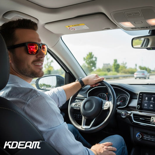 Czy można jeździć w okularach przeciwsłonecznych?