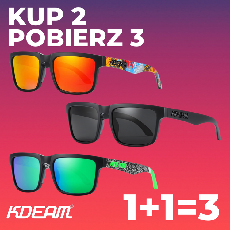 KDEAM Polska – modne okulary przeciwsłoneczne polaryzacyjne