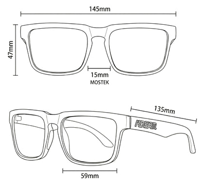 Okulary Przeciwsłoneczne Polaryzacyjne KDEAM Navi Forest
