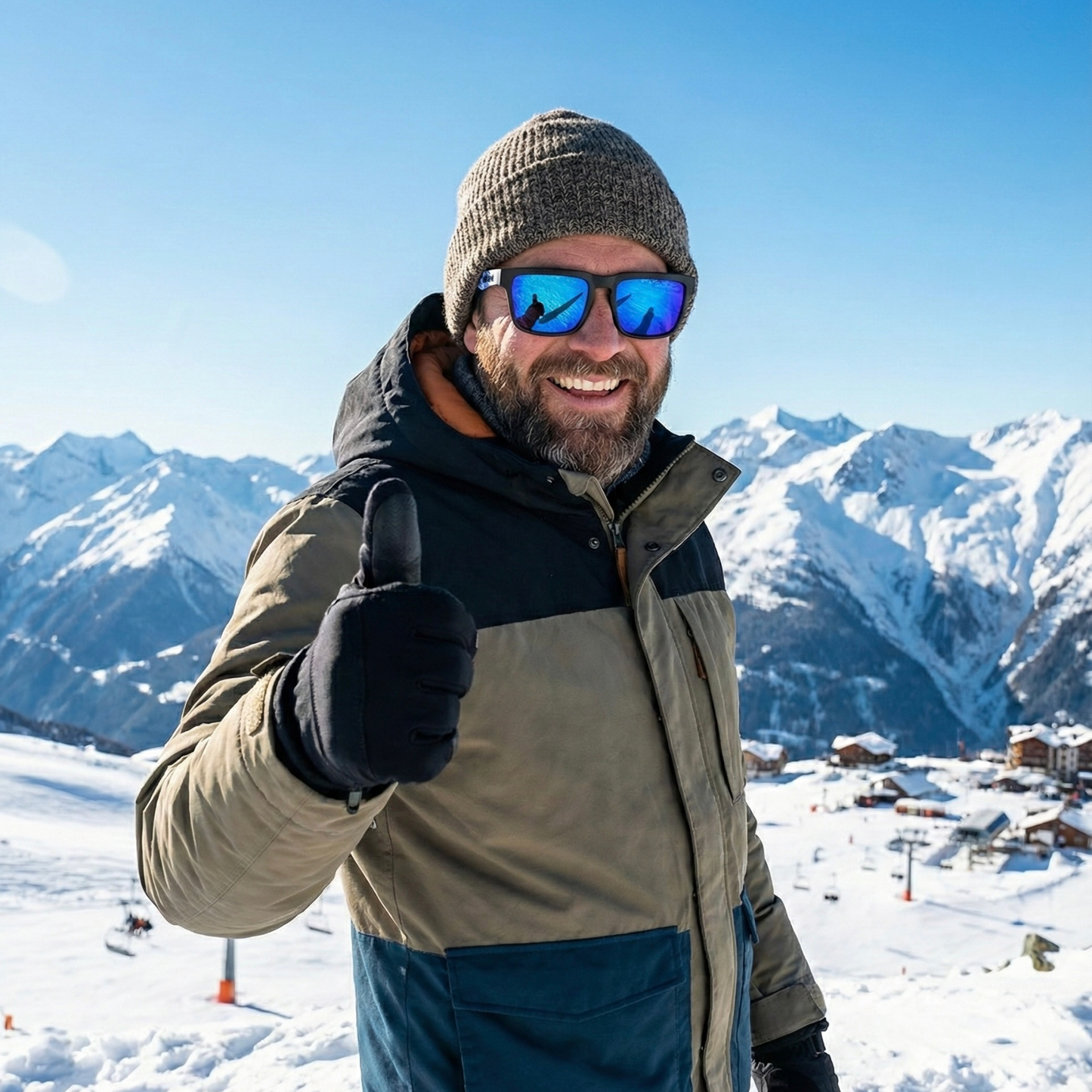 Okulary Przeciwsłoneczne Polaryzacyjne KDEAM Navi Sky