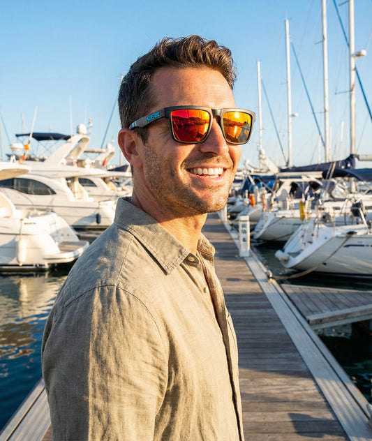 Okulary Przeciwsłoneczne Polaryzacyjne KDEAM Navi Miami