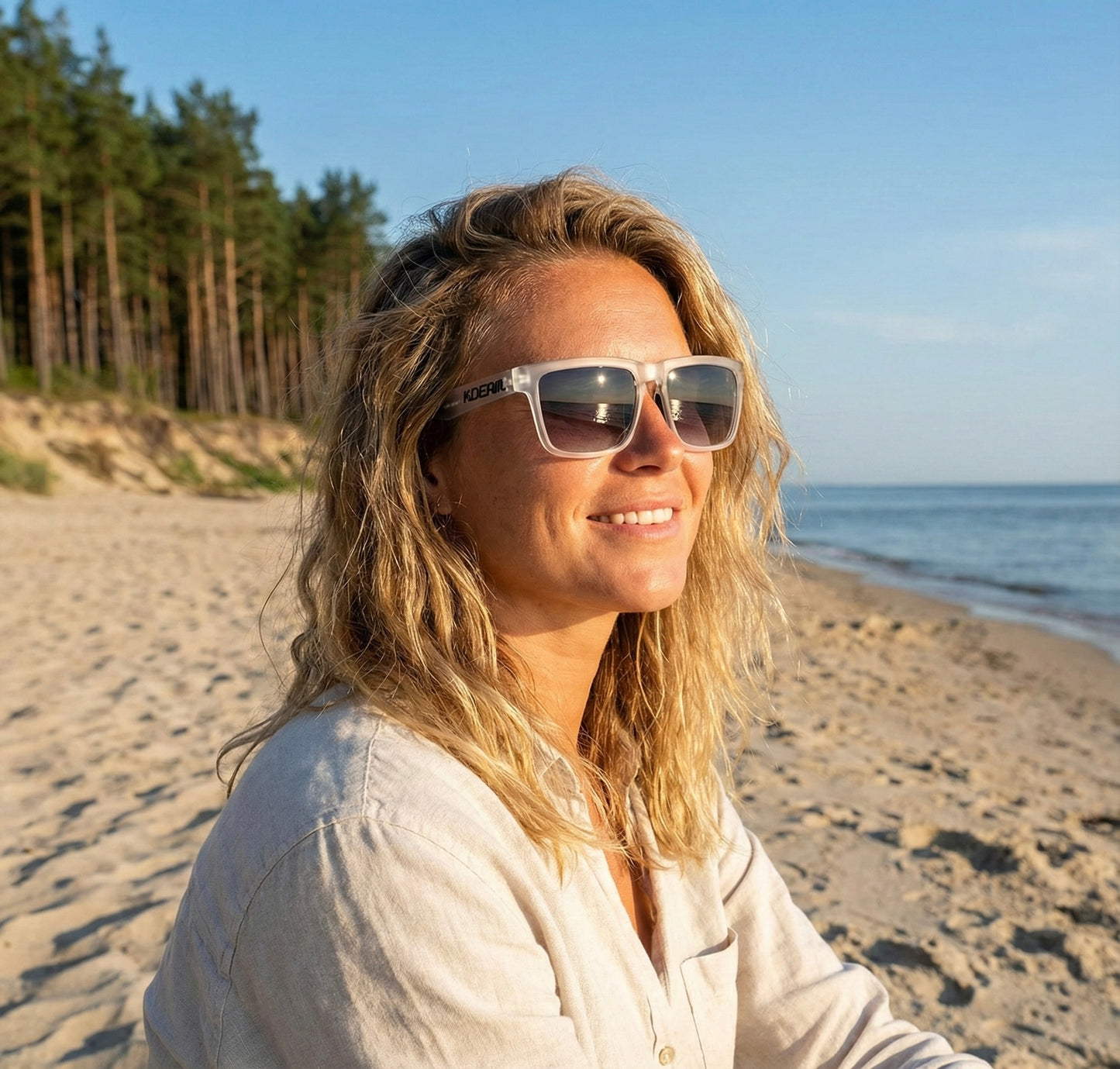 Okulary Przeciwsłoneczne Polaryzacyjne KDEAM Navi Ice