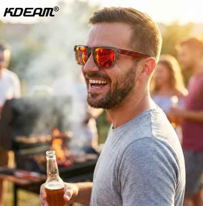 Okulary Przeciwsłoneczne Polaryzacyjne KDEAM Navi Grape